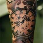 Tattoo Taschenuhr Vorlage Genial 50 Brilliant Clock Tattoos Arm