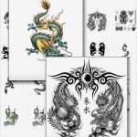 Tattoo Vorlagen Pdf Schönste toms Tattoos Drachen Tattoo Vorlagen