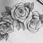 Tattoo Vorlagen Zeichnungen Hübsch Rosen Vorlage Tattoo Selbstgemalt Pinterest