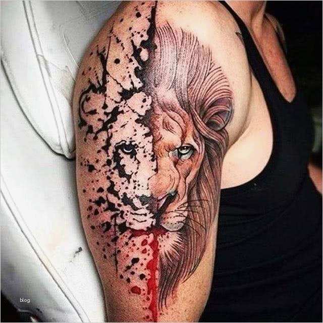 Tattoovorlage Löwenkopf auf dem Arm