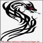 Tattoo Vorlagen Zum Ausdrucken Süß Luxus Dragon Tribal Tattoo Vorlage Drachen Avec Tribal