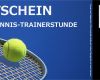 Tennis Gutschein Vorlage Fabelhaft Gutschein Marco Blau Kopie