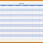 Terminplan Excel Vorlage Bewundernswert 7 Stundenplan Vorlage Excel
