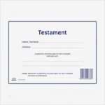 Testament Vorlage Word Fabelhaft Testament 2838