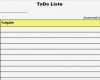 To Do Liste Excel Vorlage Genial to Do Liste Vorlage Kostenlos Word Pdf