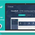 Usenet Nl Kündigen Vorlage Genial Cloud soft – HTML Landing Page Template Free Download