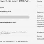 Verfahrensverzeichnis Dsgvo Vorlage Elegant so Benutzen Sie Dsgvo software Dsgvo Vorlagen