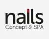 Visitenkarten Nagelstudio Vorlagen Bewundernswert Nails Concept &amp; Spa Logo Punto Service