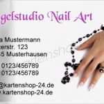 Visitenkarten Nagelstudio Vorlagen Hübsch Visitenkarten Für Nagelstudios Günstig Online Bestellen