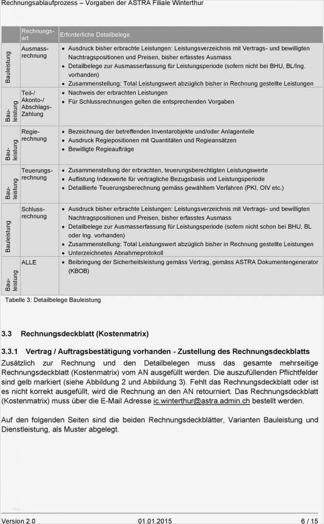 Vorlage Abnahmeprotokoll Bauleistung Schön ...