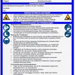 Vorlage Betriebsanweisung Gefahrstoffe Wunderbar Großartig Betriebsanweisungen Vorlage Zeitgenössisch