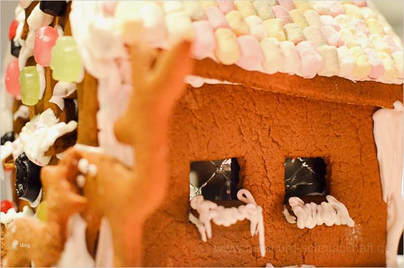 Lebkuchenhaus Rezept mit Vorlage