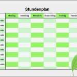 Vorlage Für Stundenplan Best Of Stundenplan Vorlagen Word &amp; Excel Download