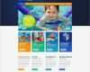 Vorlage Homepage Kostenlos Cool Swimming School HTML Homepage Vorlage