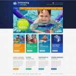 Vorlage Homepage Kostenlos Cool Swimming School HTML Homepage Vorlage