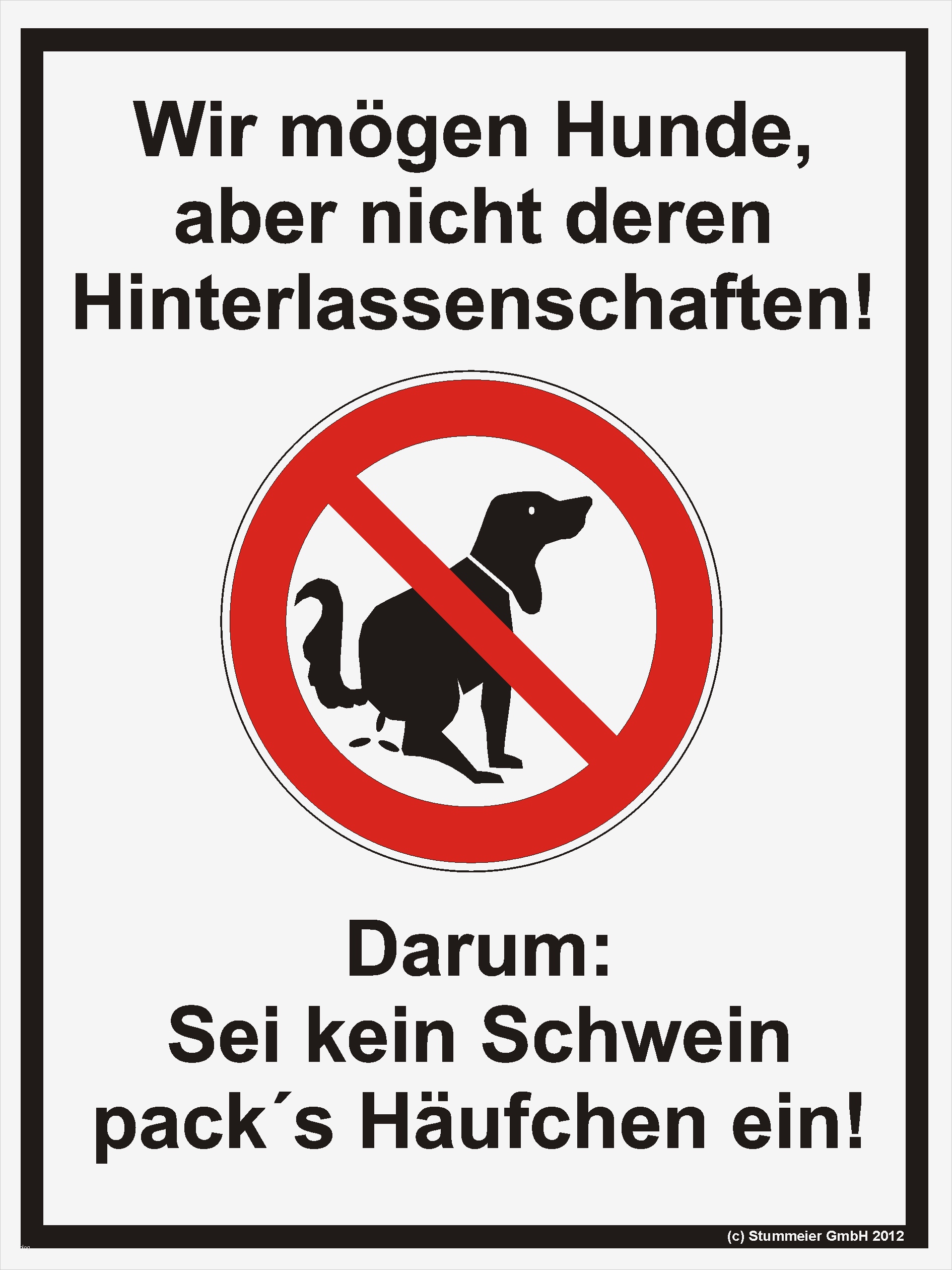 Vorlage Kein Hundeklo Wunderbar Hinweisschild Kein Hundeklo Packs