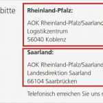 Vorlage Kündigung Krankenversicherung Inspiration Aok Rheinland Pfalz Saarland Kündigung Kostenlose Vorlage