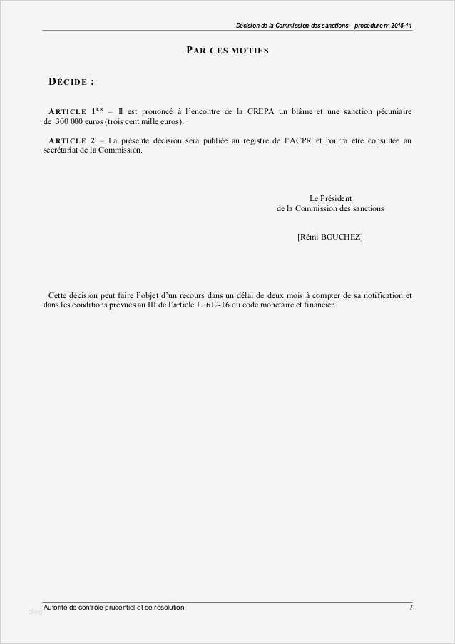 CREPA sanction de l ACPR