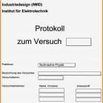 Vorlage Protokoll Brandschutz Erstaunlich 9 Deckblatt Protokoll