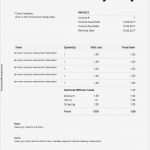 Vorlage Rechnung Dienstleistung Neu Free Word Invoice Template