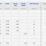 Vorlage Tägliche Arbeitszeit Datev Erstaunlich Numbers Vorlage Arbeitszeit Zeiterfassung 2015