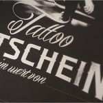 Vorlage Tattoo Gutschein Gut 35 Gutschein