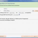 Vorlage therapiebericht Physiotherapie Erstaunlich Avenius Individual Datenbank Programmierung Referenzen