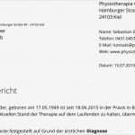 Vorlage therapiebericht Physiotherapie Luxus Blog Detail Terminheld