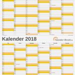 Wandkalender 2018 Vorlage Cool Kalender 2018 Zum Ausdrucken Kostenlos