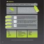 Webdesign Vorlagen Kostenlos Erstaunlich Web Site Design Template Gray and Green Colors