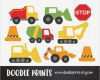 Website Baustelle Vorlage Genial Clipart Construction Trucks Construction Digital Clip Art