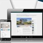 Website Impressum Vorlage Angenehm Responsive Cms Webdesign Vorlage Für Immobilienportal