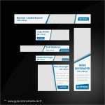 Website Impressum Vorlage Inspiration Web Banner Set Vorlage Business Edge Blau Gute Internetseite