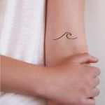 Wellen Tattoo Vorlage Angenehm Set Of Two Waves Temporary Tattoos Waves Tattoo Small