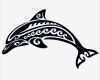 Wellen Tattoo Vorlage Bewundernswert Tribal Dolphin Black Tribal Tattoo