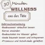 Wellness Gutschein Vorlage Text Beste 30 Min Wellness Aus Der Tüte Geschenke