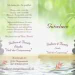 Wellness Gutschein Vorlage Text Erstaunlich Wert Gutscheine Wellness &amp; Beauty Studio Welt Der