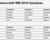 Wm Tippspiel Excel Vorlage Einzigartig Wm Spielplan Pdf Zum Ausdrucken Russland 2018 – Club