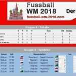 Wm Tippspiel Excel Vorlage Inspiration Wm Spielplan Russland 2018 Für Excel Download Chip