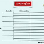 Wochenplan Essen Vorlage Kostenlos Wunderbar Wochenplan Für Familiengerichte Nestling