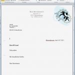 Word Brief Mit Fenster Vorlage Best Of Briefkopf Mit Microsoft Word Erstellen