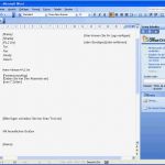 Word Brief Mit Fenster Vorlage Erstaunlich Projekt Briefvorlagen Download Chip