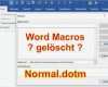 Word Kann Die Vorhandene Globale Vorlage Nicht öffnen Fabelhaft Word Alle Makros Sind Weg Wo Findet Man Word Vorlage