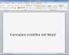 Word Vorlage Erstellen Mit Textfeldern Luxus Word formular Erstellen so Geht S Pc Magazin