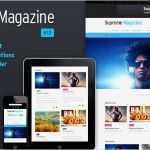 Wordpress theme Vorlage Luxus Supreme – Retina Responsive Magazin Blog Wp Vorlage