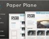 Wordpress theme Vorlage Schön Papier Flugzeug Wordpress Vorlage