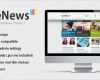 Wordpress theme Vorlage Wunderbar Linenews Wordpress Vorlage