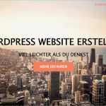 Wordpress Vorlagen Deutsch Angenehm Wordpress Website Erstellen Wordpress Tutorial Deutsch