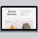 Wordpress Vorlagen Deutsch Schön Black Walnut Wordpress theme – Elmastudio