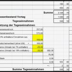 Zählprotokoll Vorlage Excel Süß Kostenlos formulare Zur Kassenführung Excel